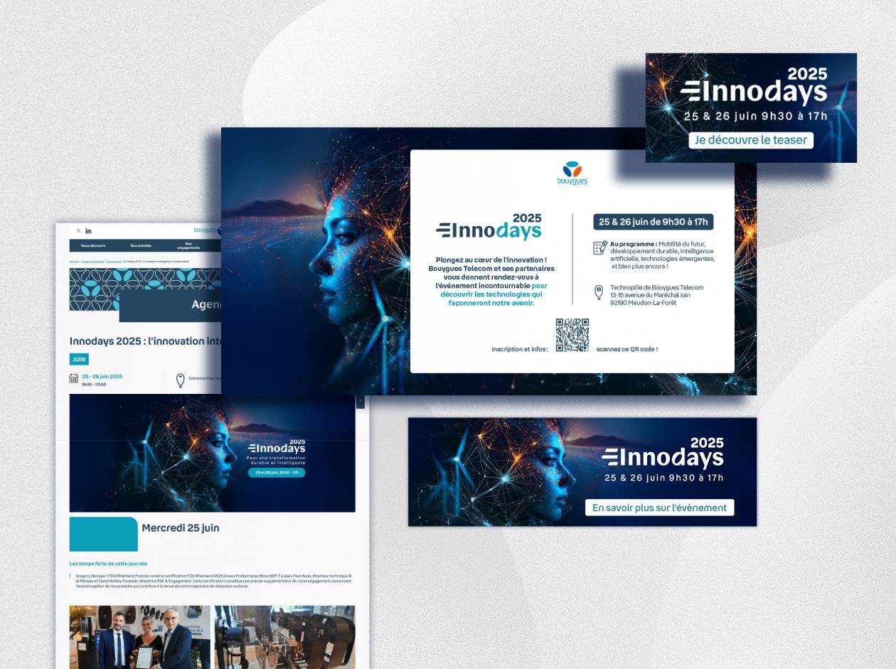 Déclinaisons digitales